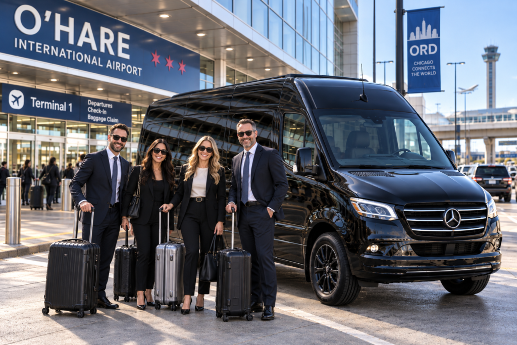 group flat rates for airport transportation Airport terminal drop-off for the group
